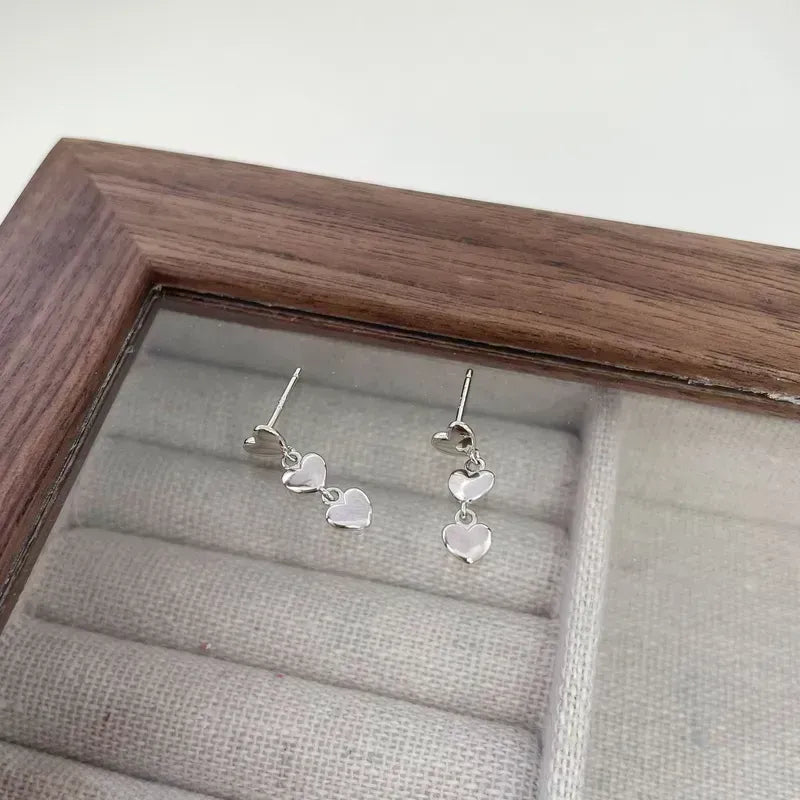 Pendientes Gotas de corazones