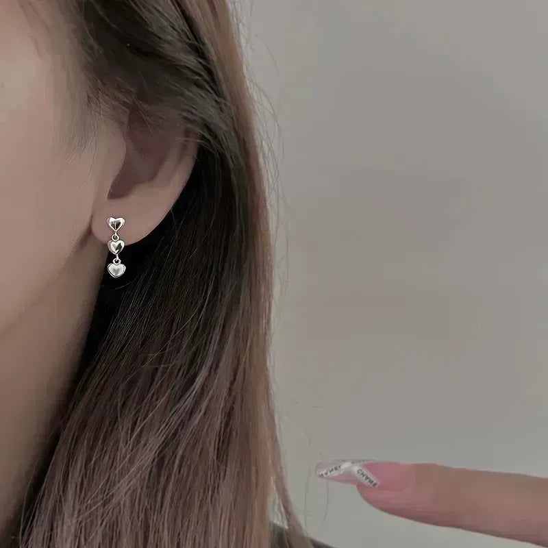Pendientes Gotas de corazones
