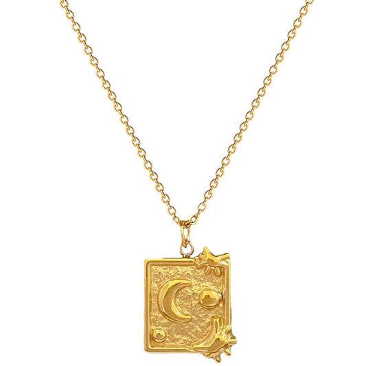 ✨ Collar Chapado en Oro 18k ✨ Descubre nuestro collar chapada en oro de 18 quilates, ideal para lucir elegante en cualquier ocasión. Con un brillo duradero y un diseño sofisticado, este collar es perfecto tanto para eventos especiales como para uso diario. Añade un toque de lujo a tu colección de joyería con este collar chapado en oro. Regalo para mujer. Regalo original para chicas. Regalo para novia. Regalo para madres. Regalo para amigas. Regalo para hermanas