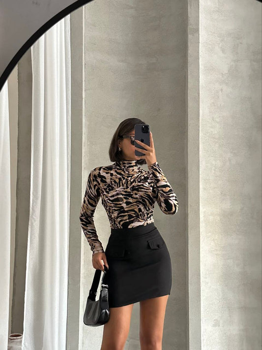 Blusa Safari Glam