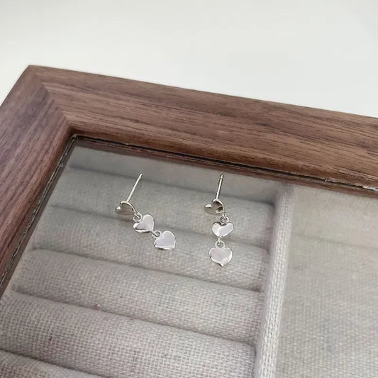 Pendientes Gotas de corazones