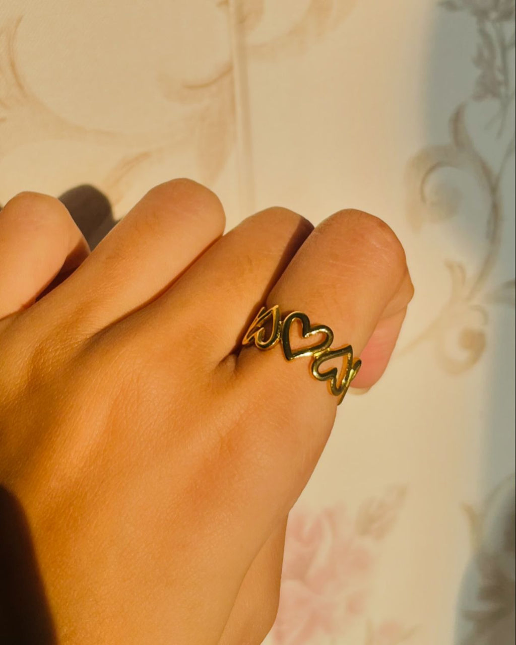 Anillo Corazones
