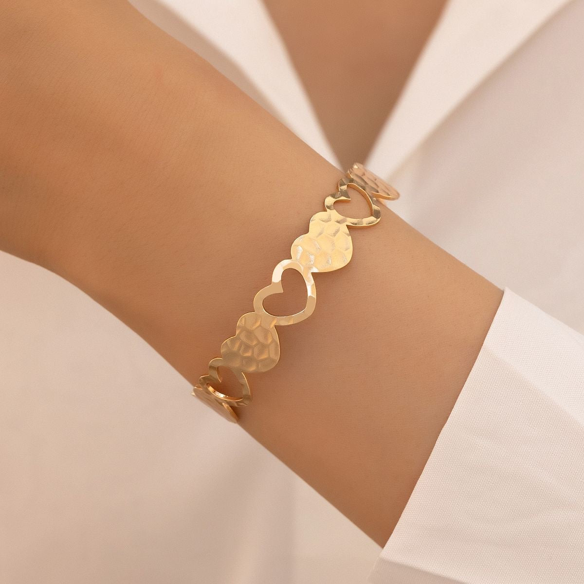 Pulsera Corazones