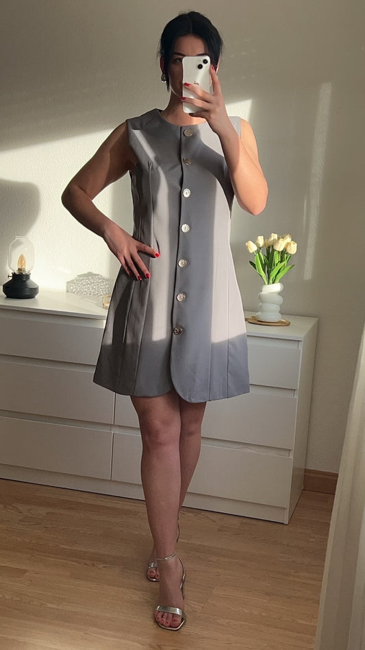 Vestido Gris