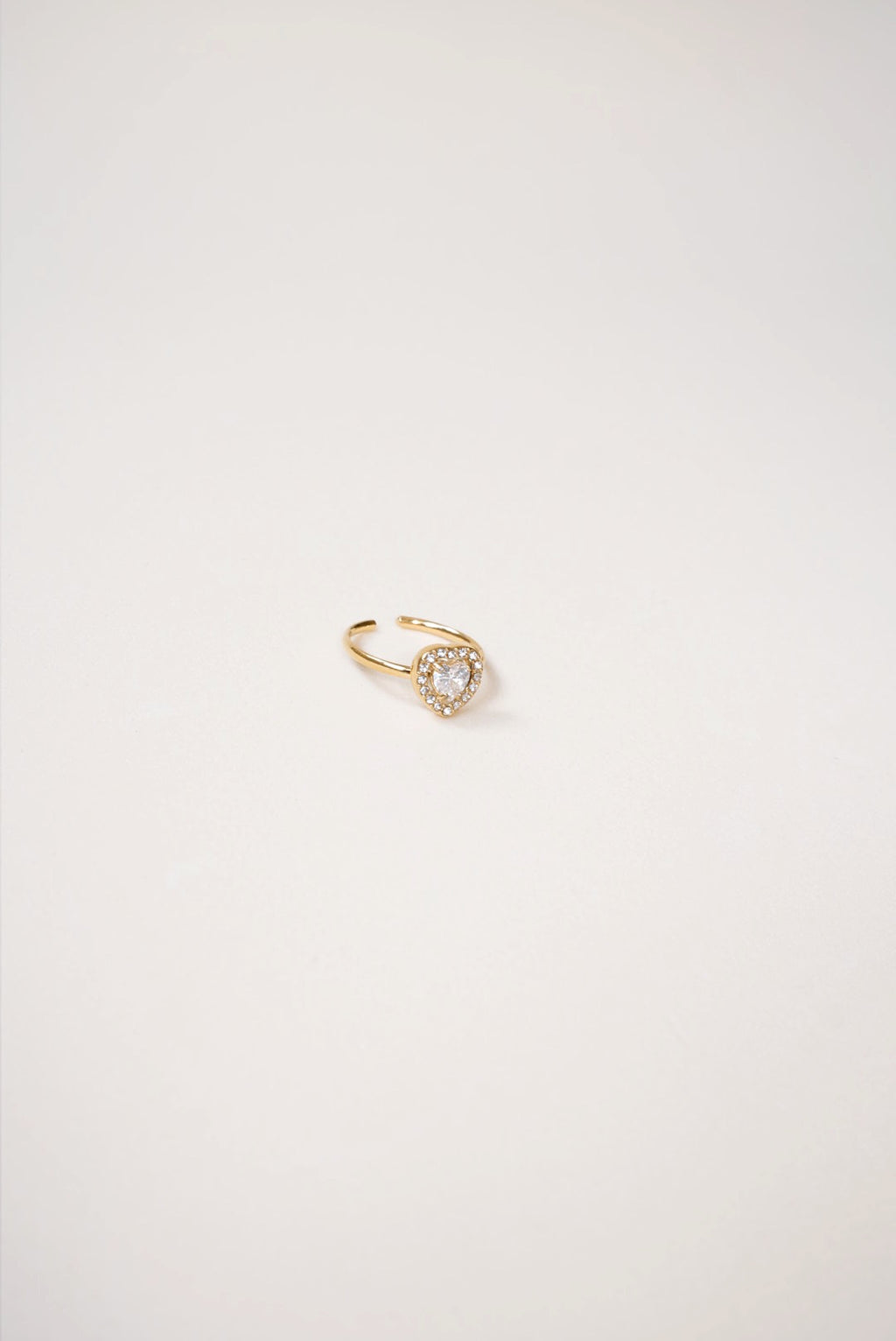 Anillo Corazón Blanco