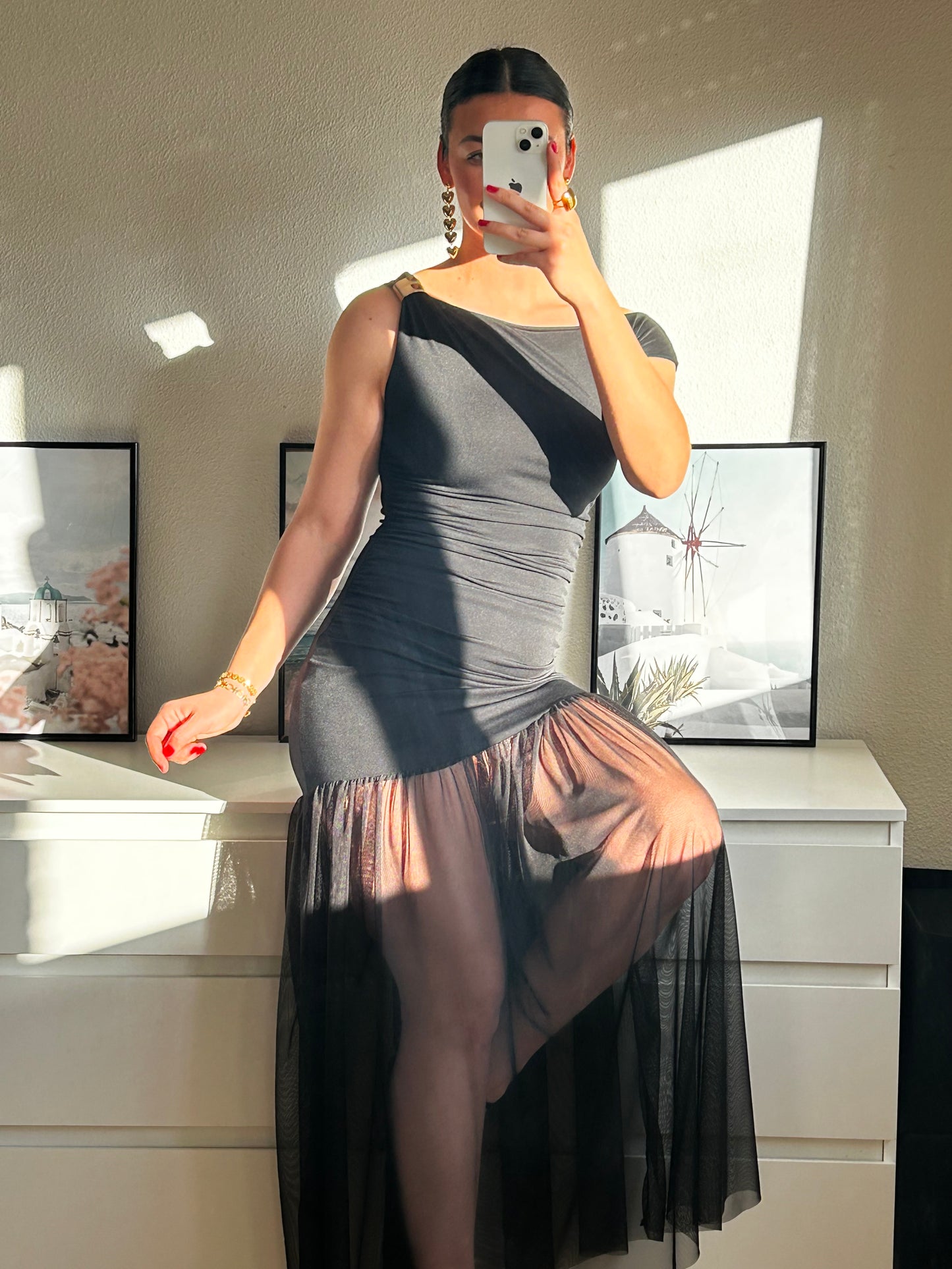 Vestido SOL Negro