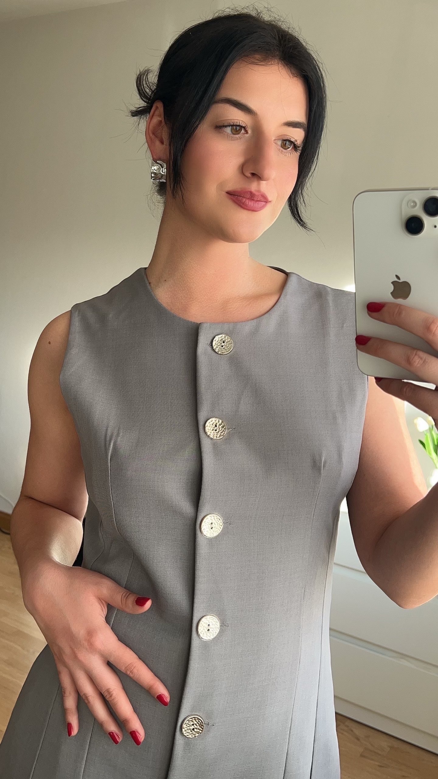 Vestido Gris