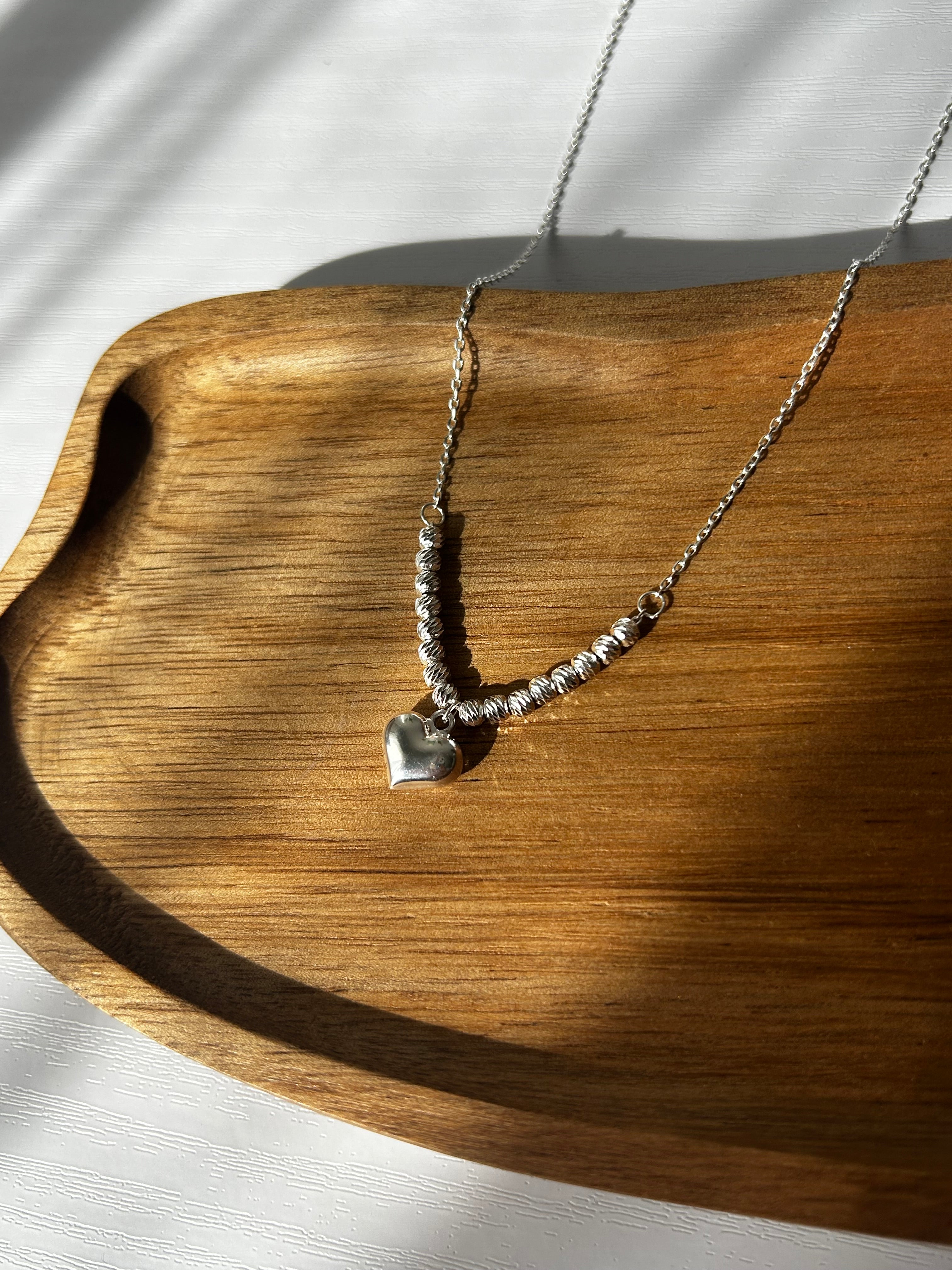 COLLAR CORAZÓN ETERNO