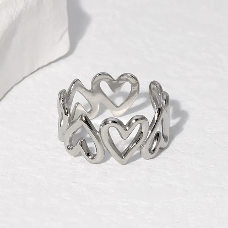 Anillo Corazones