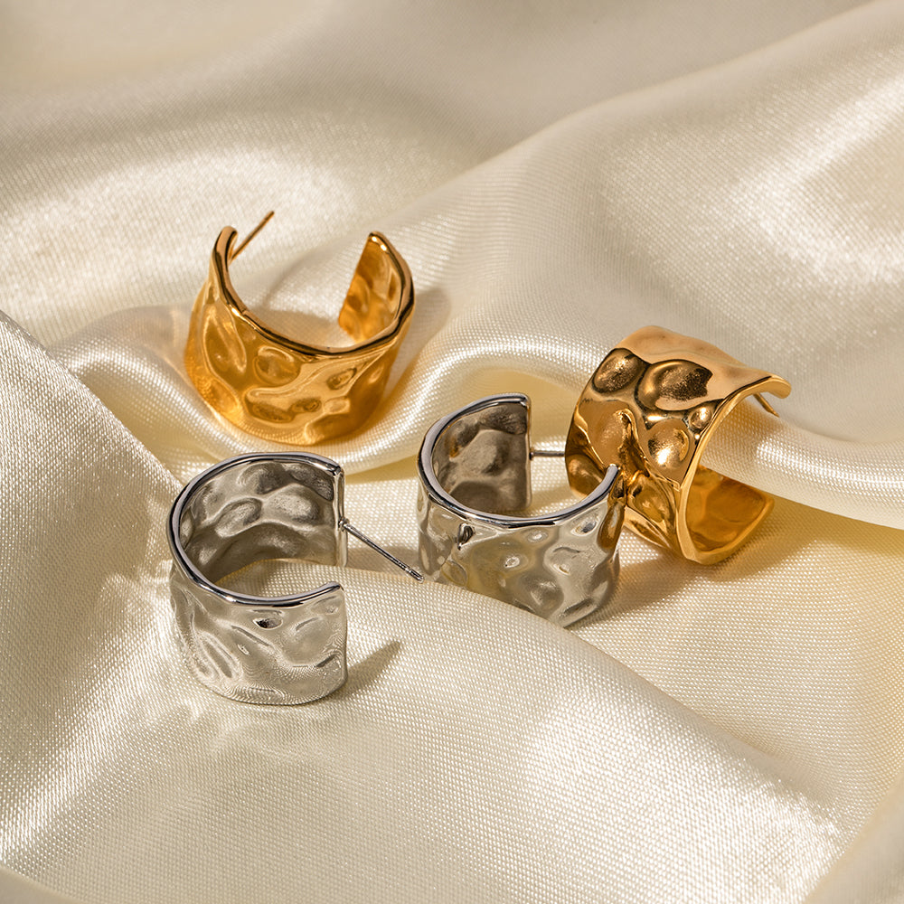 Pendientes Kaila Plateado