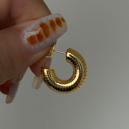 ✨ Pendientes Chapados en Oro 18k ✨ Descubre nuestros pendientes chapados en oro de 18 quilates, ideales para lucir elegante en cualquier ocasión. Con un brillo duradero y un diseño sofisticado, estos pendientes son perfectos tanto para eventos especiales como para el uso diario. Añade un toque de lujo y estilo a tu colección de joyería con estos elegantes pendientes chapados en oro.Regalo para mujer. Regalo original para chicas. Regalo para novia. Regalo para madres. Regalo para amigas. Regalo para hermanas