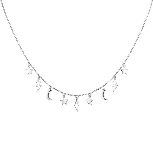 ✨Collar de plata de 1ªLey✨ Descubre nuestro collar de de plata de 1ªLey, ideal para lucir elegante en cualquier ocasión. Con un brillo duradero y un diseño sofisticado, este collar es perfecto tanto para eventos especiales como para uso diario. Añade un toque de lujo a tu colección de joyería con este collar de plata de 1ªLey.